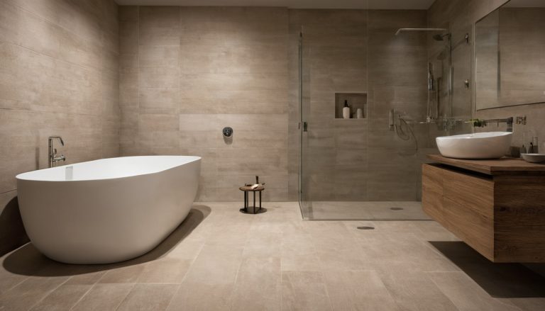 A Bathroom Floor Tile Label Must Prove More Than the Word Porcelain planning reference